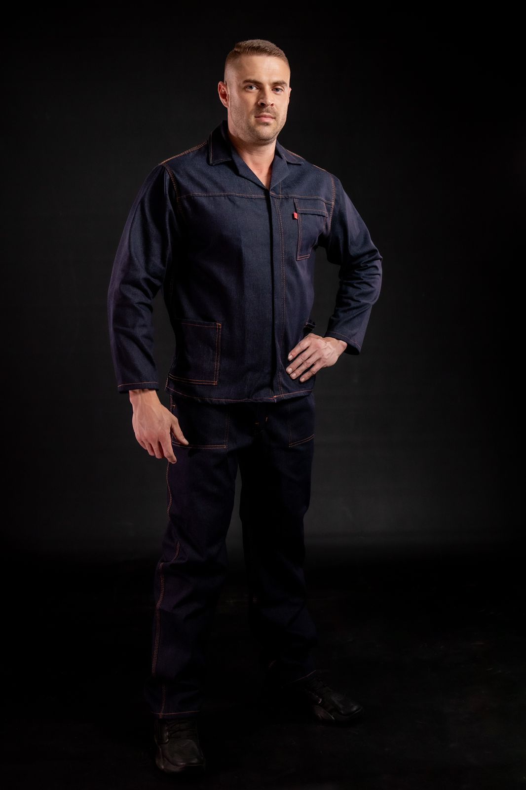 DENIM CONTI SUIT